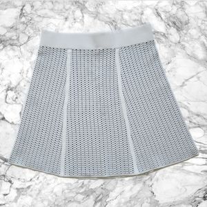 DKNYC Mini Skirt Black and Soft White Size XS